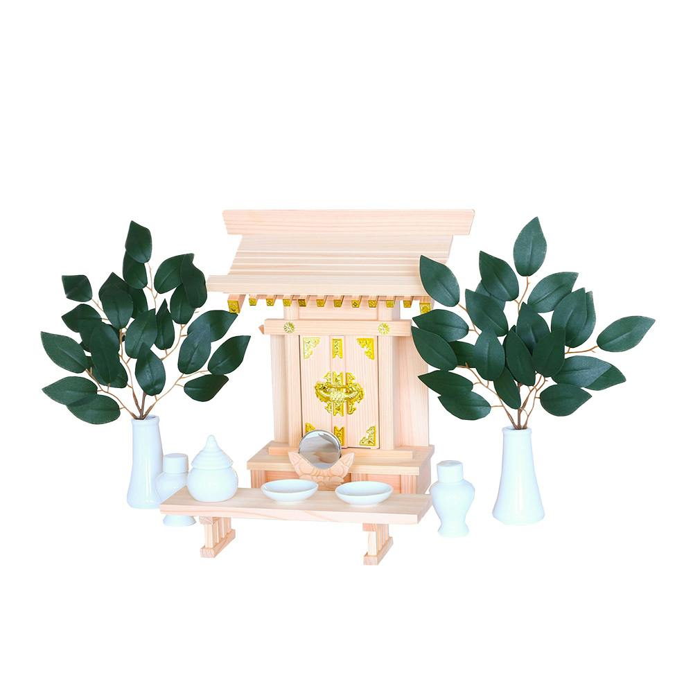 中天理 セット 幅28cm 奥行10.5cm 高さ30cm【別送品】 | 神棚・神具