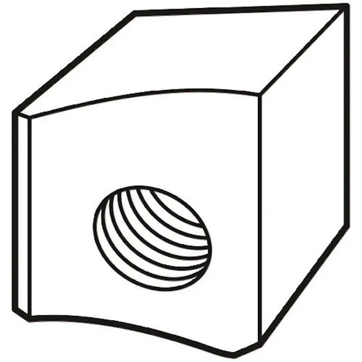 【CAINZ-DASH】三菱マテリアル SE515・SE545形正面フライス用部品 くさびT CWSE545TR【別送品】