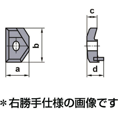 【CAINZ-DASH】三菱マテリアル 旧ＭＧバイトホルダ用部品　クランプ駒 MTK2R【別送品】
