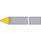 【CAINZ-DASH】三菱マテリアル ろう付け工具先丸剣バイト 36形 鋳鉄材種 36-5【別送品】
