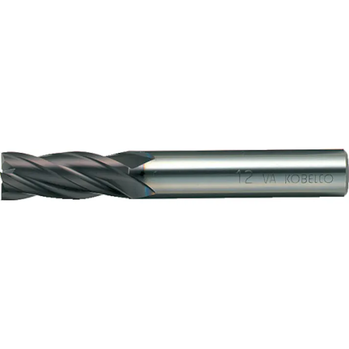 【CAINZ-DASH】三菱マテリアル 4枚刃バイオレット ハイススクエアエンドミルミディアム刃長(M)9mm VA4MCD0900【別送品】