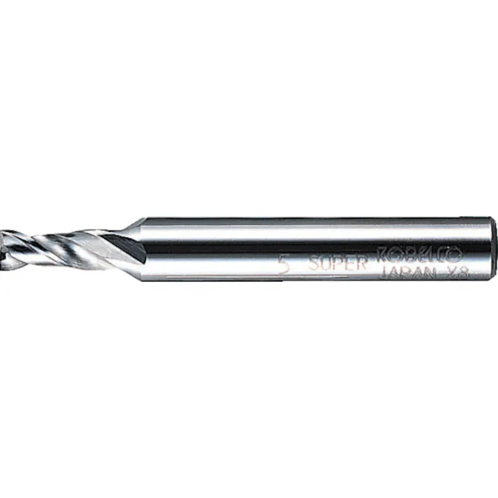 【CAINZ-DASH】三菱マテリアル 2枚刃アルミ加工用 ハイスKHAスーパースクエアエンドミルショット刃長(S)8mm S2SDAD0800【別送品】