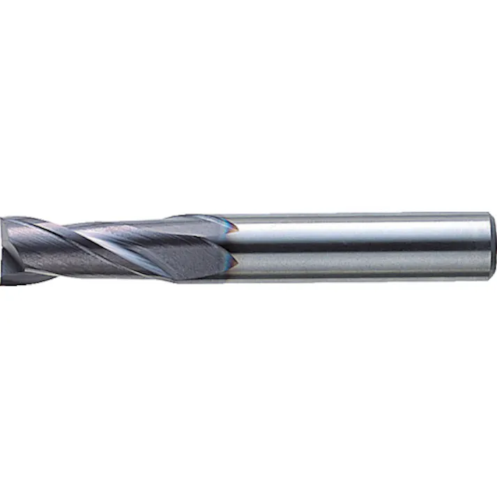 【CAINZ-DASH】三菱マテリアル 2枚刃バイオレット ハイススクエアエンドミルミディアム刃長(M)9mm VA2MSD0900【別送品】