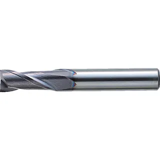 【CAINZ-DASH】三菱マテリアル 2枚刃バイオレット ハイススクエアエンドミルミディアム刃長(M)12mm VA2MSD1200【別送品】