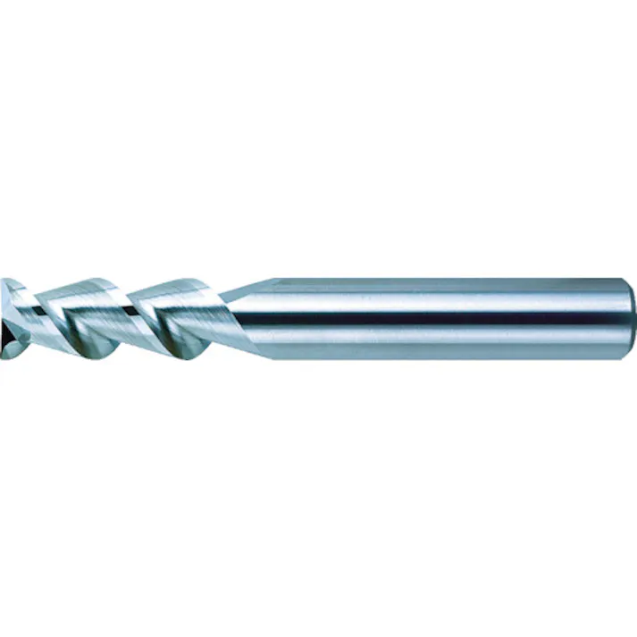 【CAINZ-DASH】三菱マテリアル 2枚刃アルミ加工用 超硬スクエアエンドミルミディアム刃長(M)4mm C2MHAD0400【別送品】