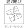 【CAINZ-DASH】三菱マテリアル 4枚刃インパクトミラクル高能率加工用 超硬テーパネク制振ラジアスエンドミル6mm VFHVRBD060R15N060T09【別送品】