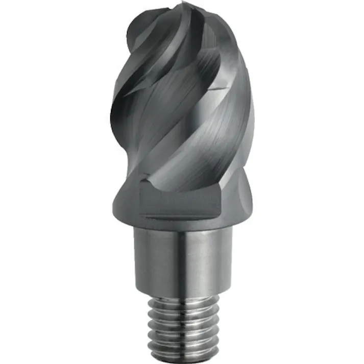 【CAINZ-DASH】三菱マテリアル 4枚刃難削材加工用 超硬制振ボールヘッド20mm (コート品) IMX20B4HV20021【別送品】