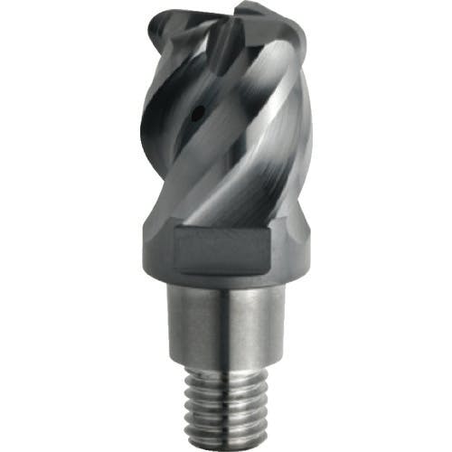 【CAINZ-DASH】三菱マテリアル ４枚刃難削材加工用　超硬制振ラジアスヘッド１６ｍｍ　（コート品） IMX16C4HV160R15016【別送品】
