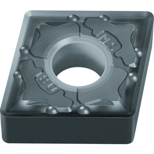 三菱 旋削中切削用MSブレーカ付インサート PVDコーティング UP20M 10個 CNMG120404-MS:UP20M CAINZ-DASH三菱マテリアル 旋削難削材中切削用ＭＳブレーカ付