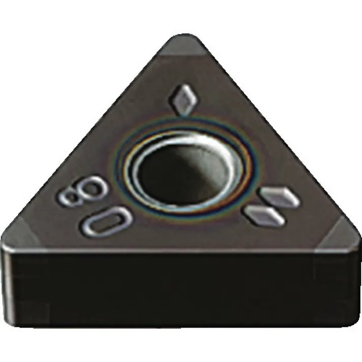 【CAINZ-DASH】三菱マテリアル 旋削高硬度鋼連続切削用 6コーナインサート コーティングCBN NP-TNGA160412FS6【別送品】