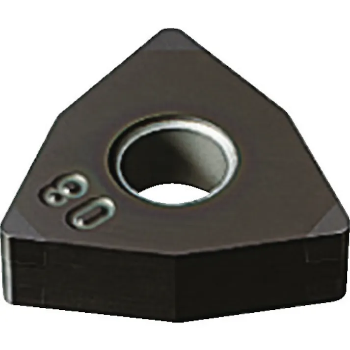 【CAINZ-DASH】三菱マテリアル 旋削高硬度鋼汎用切削用 3コーナインサート コーティングCBN NP-WNGA080408GS3【別送品】