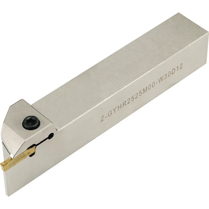 【CAINZ-DASH】三菱マテリアル GYシリーズ外径・端面・ぬすみ溝入れ加工 一体型オフセットなし 右勝手バイトホルダ GYQR2525M00-H25【別送品】