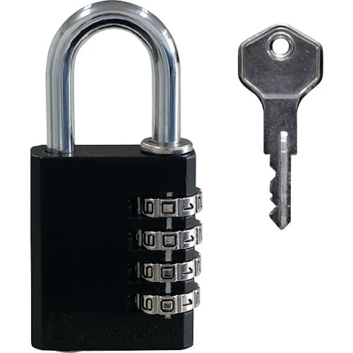 【CAINZ-DASH】清水 ダイヤルキー BIG NO.320 番号設定キー付チェンジロック 40mm 320-40【別送品】