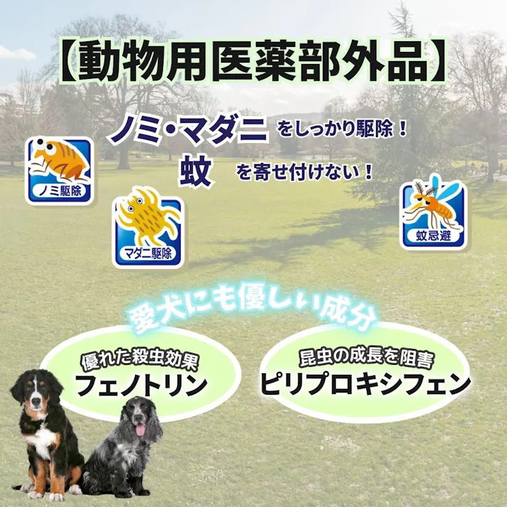 薬用のみとり&蚊よけ首輪中大型犬用