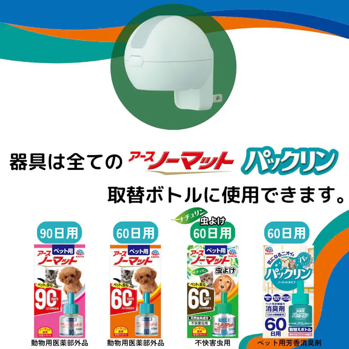 アース・ペット ペット用 アースノーマット コードレス60日