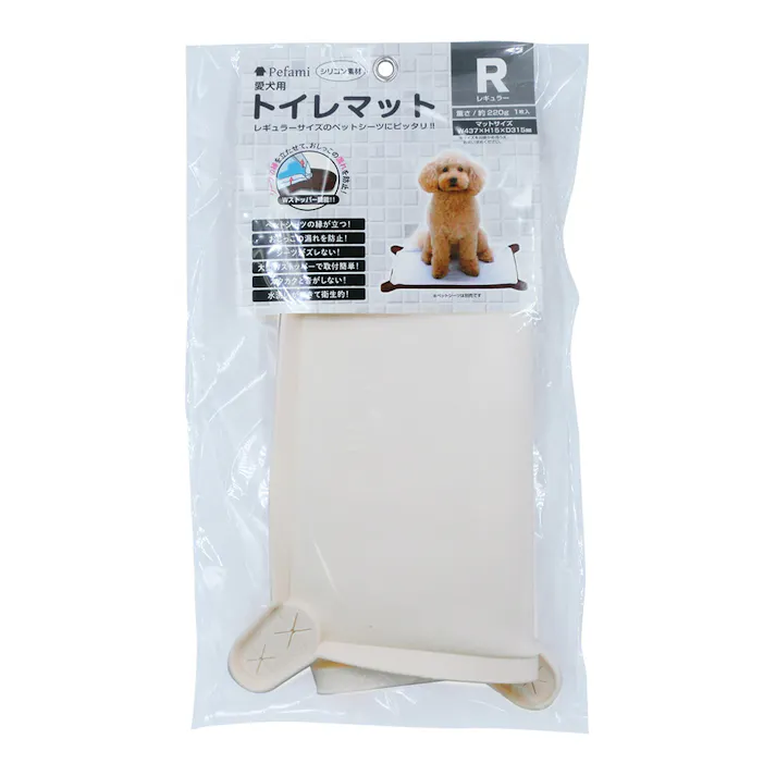 Pefami トイレマットレギュラー アイボリー