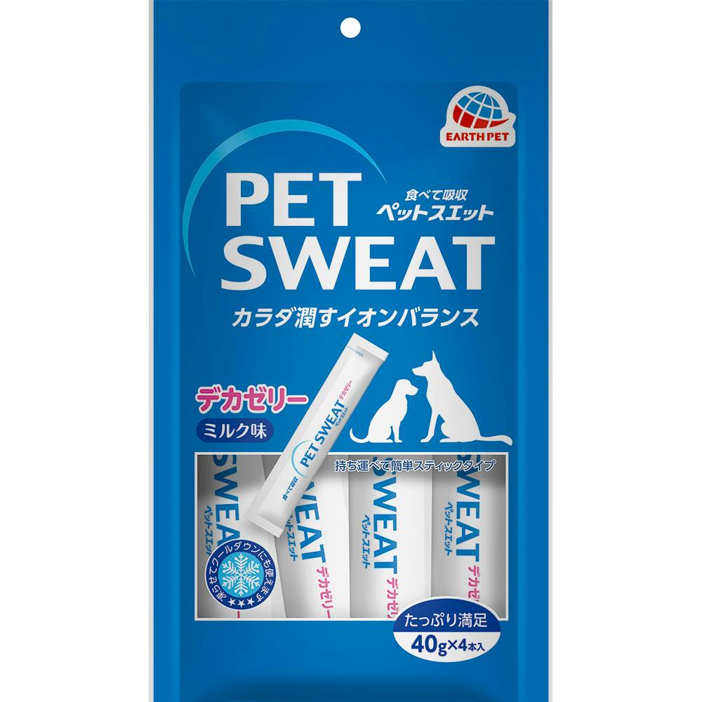 アース・ペット ペットスエット デカゼリー ミルク味 愛犬用 40g×4本入