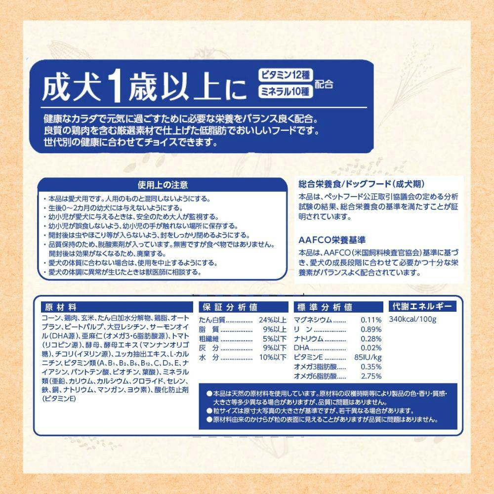 ファーストチョイス Choice S 成犬1歳以上 2.4Kg | ドッグフード 通販