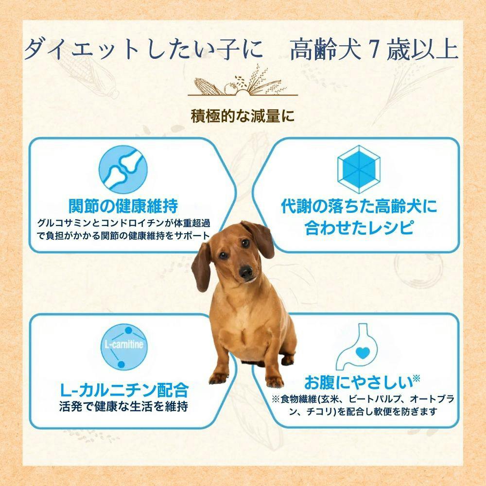 ファーストチョイス ダイエット 高齢犬 7歳以上 1.1kg | ドッグフード