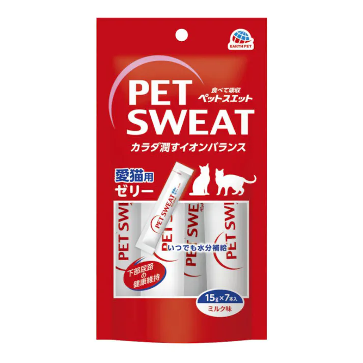 ペットスエットゼリー 愛猫用 15g×7本