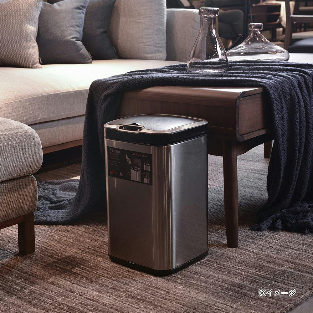 オーロラ センサー搭載自動開閉ゴミ箱20L SDB020 オーロラ センサー搭載 自動開閉ゴミ箱 20L 銀 SDB020 新品 未使用品