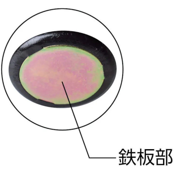 【CAINZ-DASH】浅野木工所 PC鉄プレート付片手カケヤ90mm 17195【別送品】