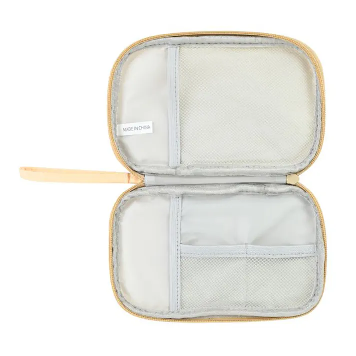 ガジェットポーチ ポリエステル ライトベージュ