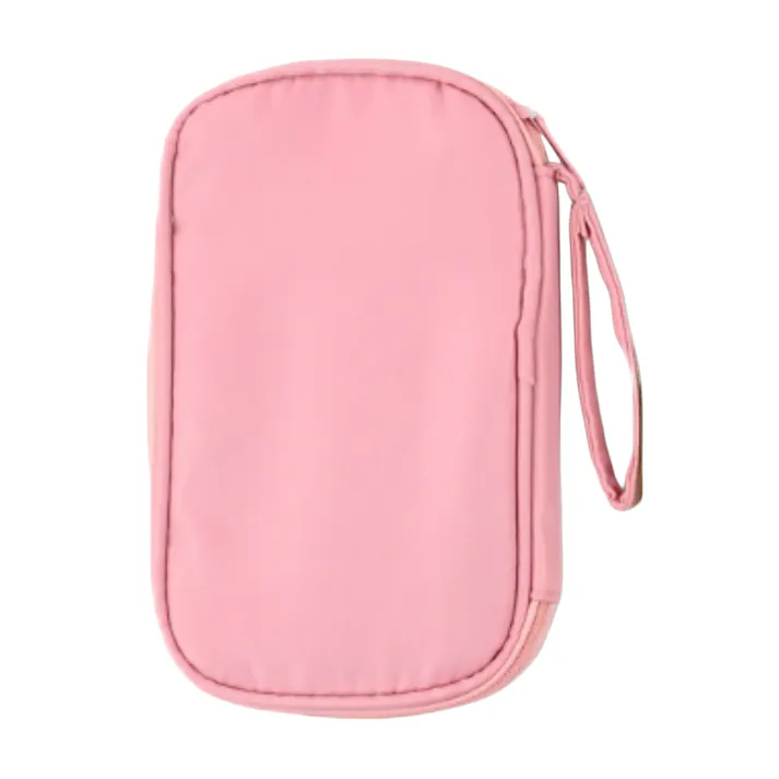 ガジェットポーチ ポリエステル ピンク