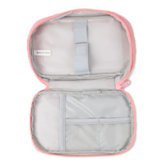 ガジェットポーチ ポリエステル ピンク