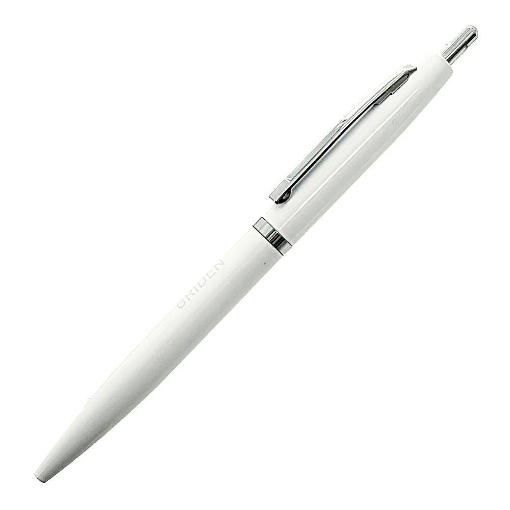 メタルボールペン 油性 0.7mm ホワイト軸 | 文房具・事務用品 通販