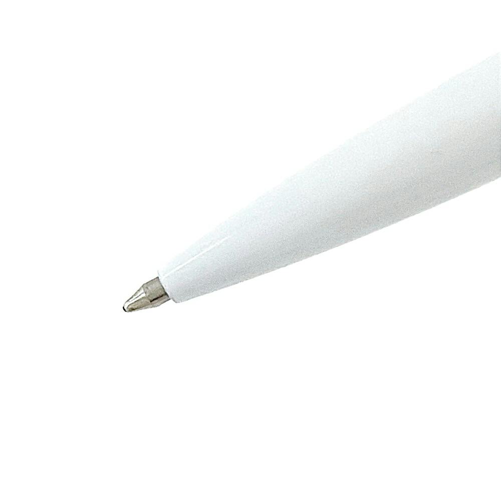 メタルボールペン 油性 0.7mm ホワイト軸 | 文房具・事務用品 通販