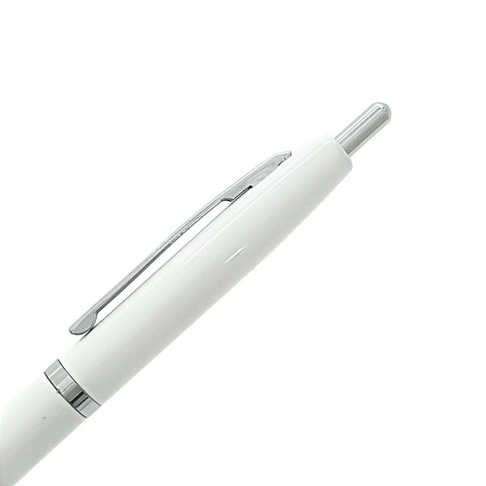 メタルボールペン 油性 0.7mm ホワイト軸 | 文房具・事務用品 通販