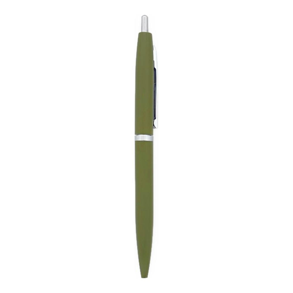 メタルボールペン 油性 0.7mm カーキ