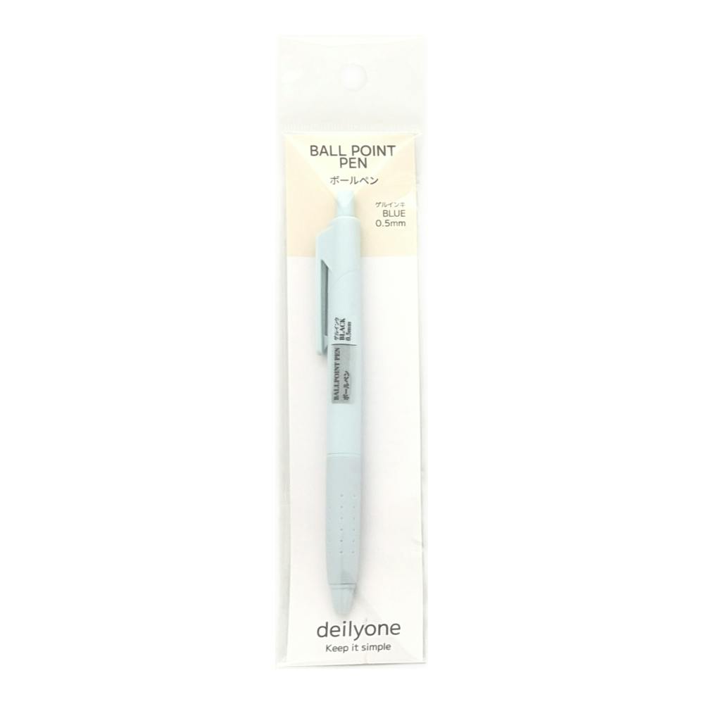 ボールペン ゲルインキ 0.5mm ブルー