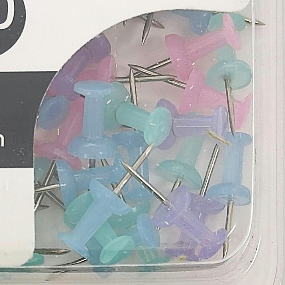 プッシュピン 4色 23mm 40個入 | 文房具・事務用品 通販