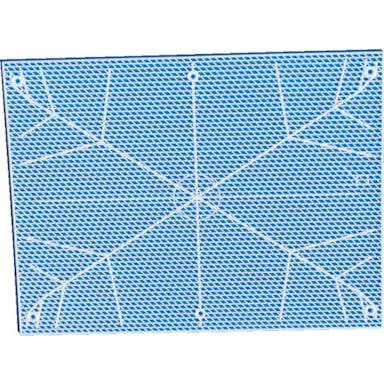 【CAINZ-DASH】ダイサン スライダーボード３００×４００ｍｍ丸タイプ【別送品】