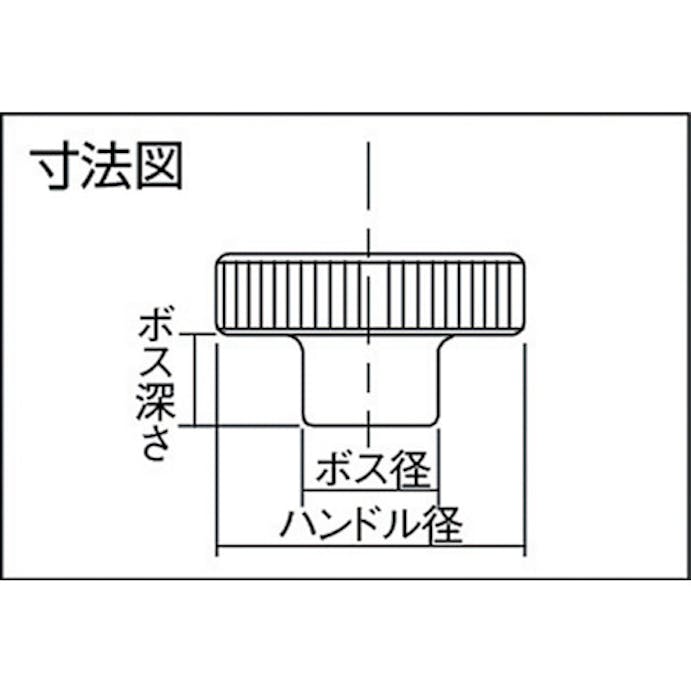 【CAINZ-DASH】イマオコーポレーション 小型アルミニウムハンドル車（回転握り付き・リーマ穴）６３ AHR63R【別送品】