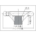 【CAINZ-DASH】イマオコーポレーション 丸リム型エンプラハンドル車（握りなし）１２５ NRP125【別送品】