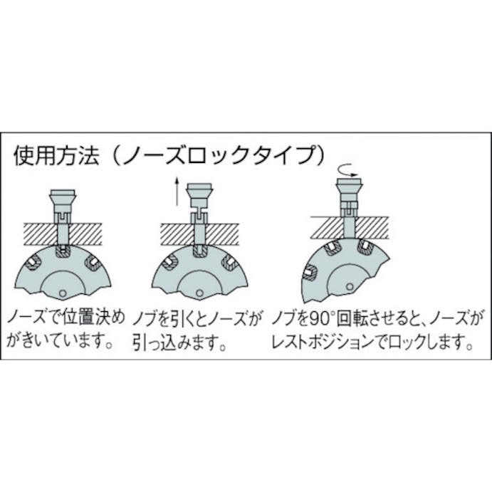 【CAINZ-DASH】イマオコーポレーション インデックスプランジャー（ノーズロック型・シングルナット）Ｍ１０ NDX10L【別送品】