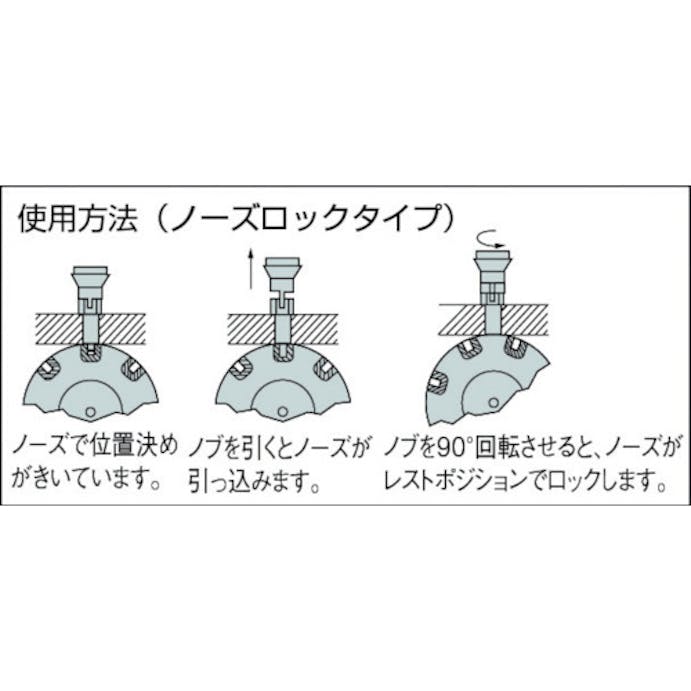 【CAINZ-DASH】イマオコーポレーション インデックスプランジャー（ノーズロック型・ダブルナット）Ｍ１０ NDX10LW【別送品】