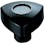 【CAINZ-DASH】イマオコーポレーション スリーロブノブ（メネジ）６０　Ｍ１２　ブラック TK60【別送品】