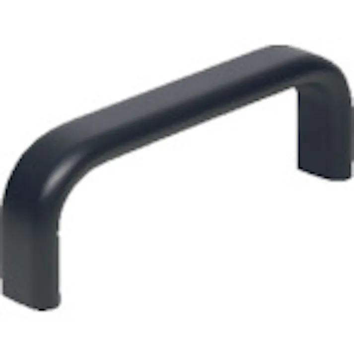 【CAINZ-DASH】イマオコーポレーション ラウンドアルミハンドル 120×45 ブラック RD2-120B【別送品】