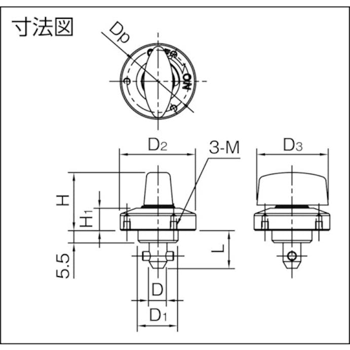 【CAINZ-DASH】イマオコーポレーション サムターンクランパー QCTH0525-10【別送品】