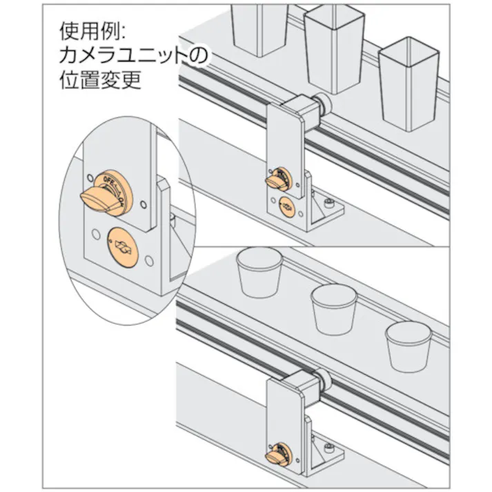 【CAINZ-DASH】イマオコーポレーション サムターンクランパー QCTH0525-10【別送品】