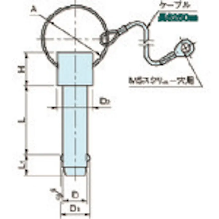 【CAINZ-DASH】イマオコーポレーション ボールロックピン BJ774-06025-SUS【別送品】