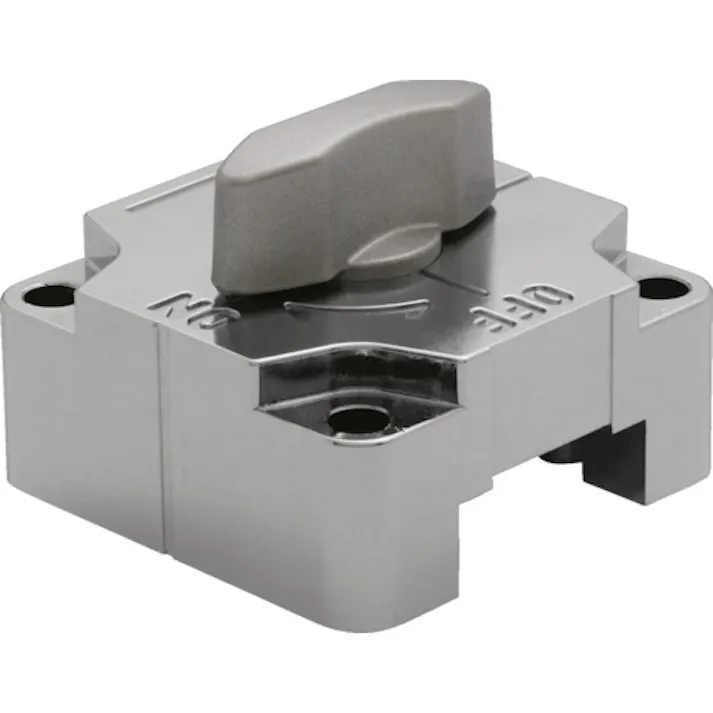 【CAINZ-DASH】イマオコーポレーション 角鋼スライドロック(金属ノブ) QCSQ1616-S【別送品】