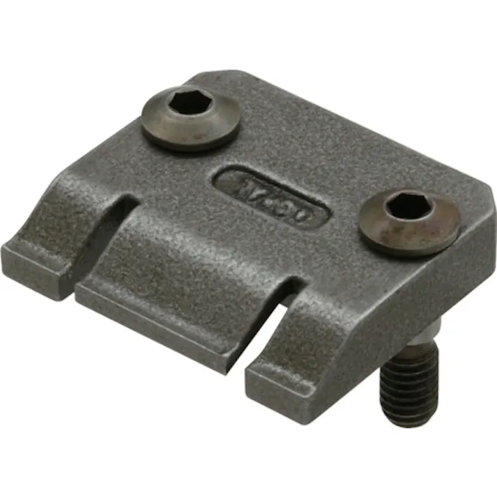 【CAINZ-DASH】イマオコーポレーション クランプ(工作機械用)ホールドダウンストッパー(ダブルタイプ) ねじ寸法M4×0.7 幅25×奥行22×高さ6.5mm KPHS25110【別送品】