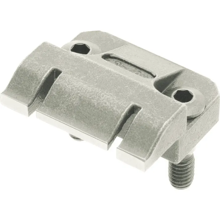 【CAINZ-DASH】イマオコーポレーション クランプ(工作機械用)ホールドダウンストッパー(ダブルタイプ) ねじ寸法M4×0.7 幅25×奥行22×高さ10mm KPHS25120【別送品】