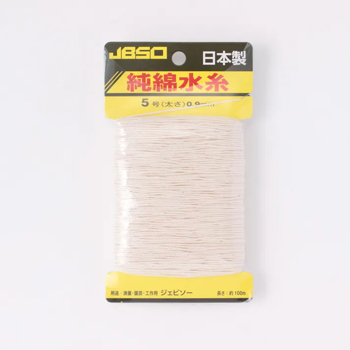 JBSO 純綿水糸 5号 100m