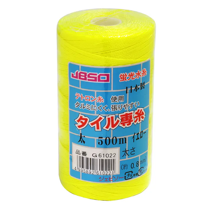 JBSO タイル専糸SP 太 イエロー G61022 500m